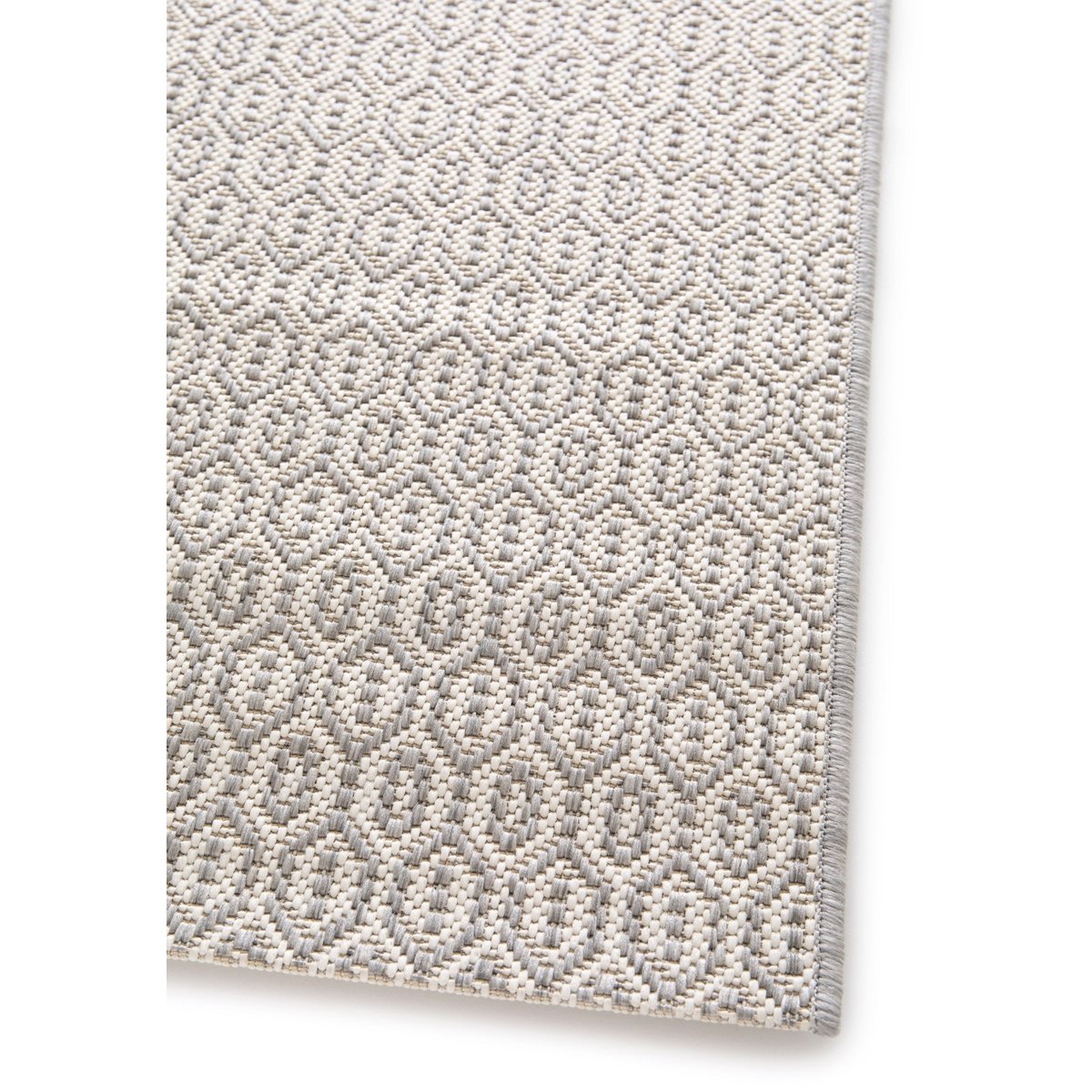 Tapis intérieur extérieur design contemporain MARBELLA gris minéral, AFK LIVING