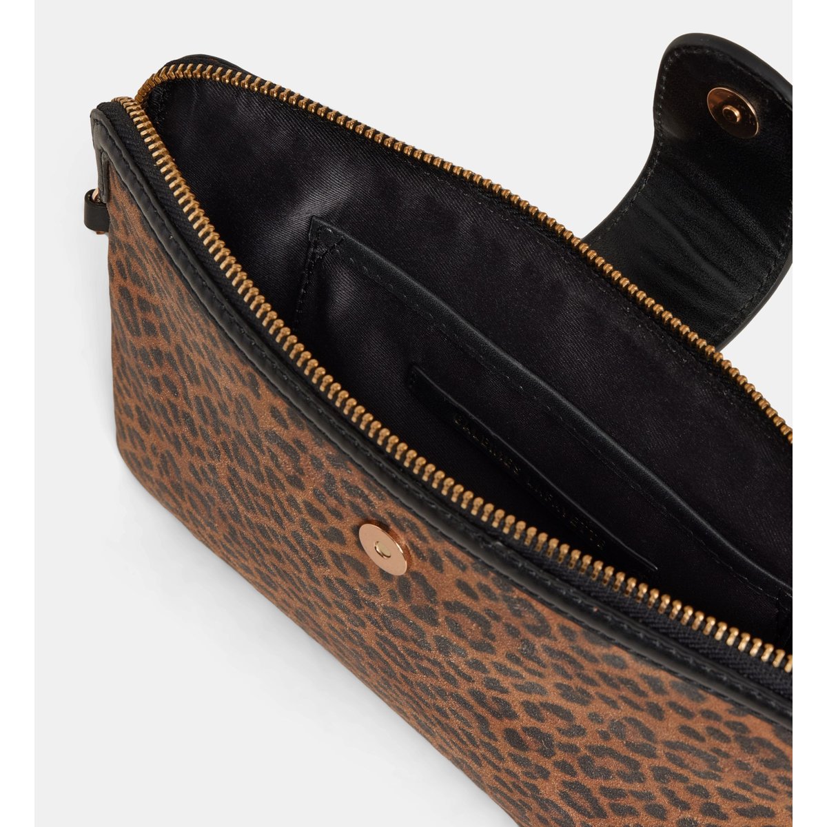 Pochette franky suède léopard, GALERIES LAFAYETTE