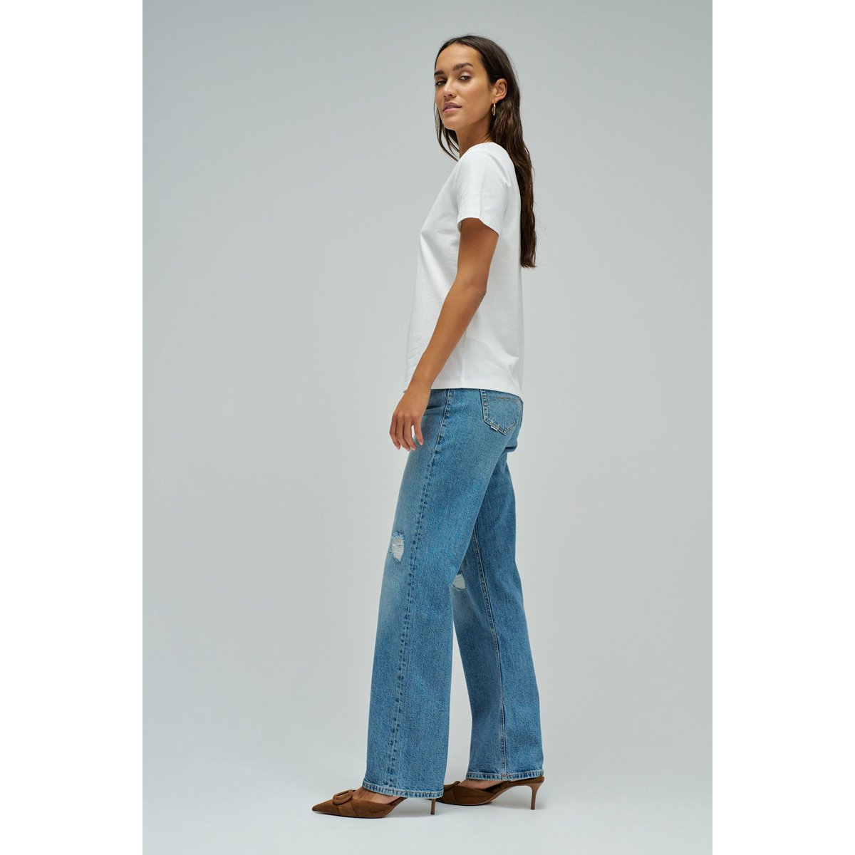 T-SHIRT AVEC BRANDING rose, SALSA JEANS