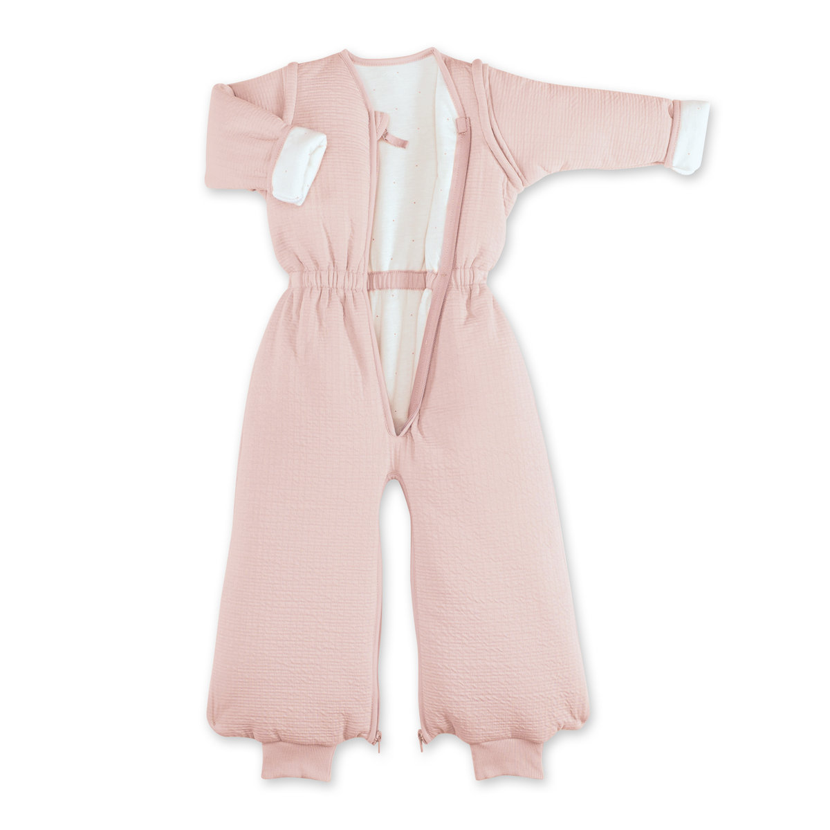 Gigoteuse jambes séparables hiver - TOG 3 Moelleux bien chaud blush, BEMINI