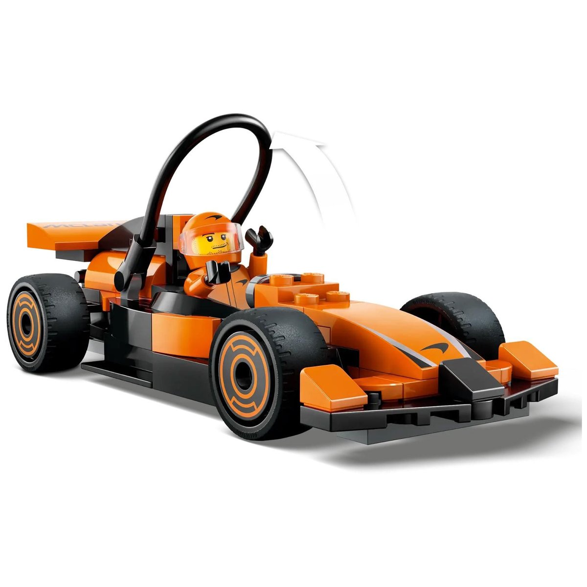 LEGO City - Voiture de course McLaren F1 avec pilote - 60442 multicolore, LEGO