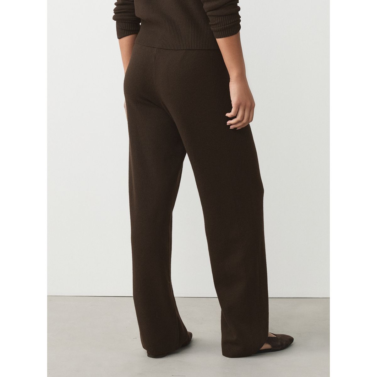 Pantalon de jogging en maille à coordonner marron chocolat, NEXT