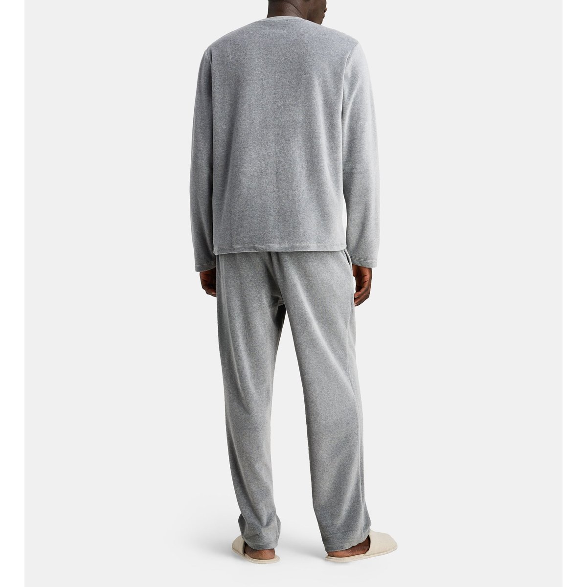 Ensemble pyjama dober velours ras gris, GALERIES LAFAYETTE