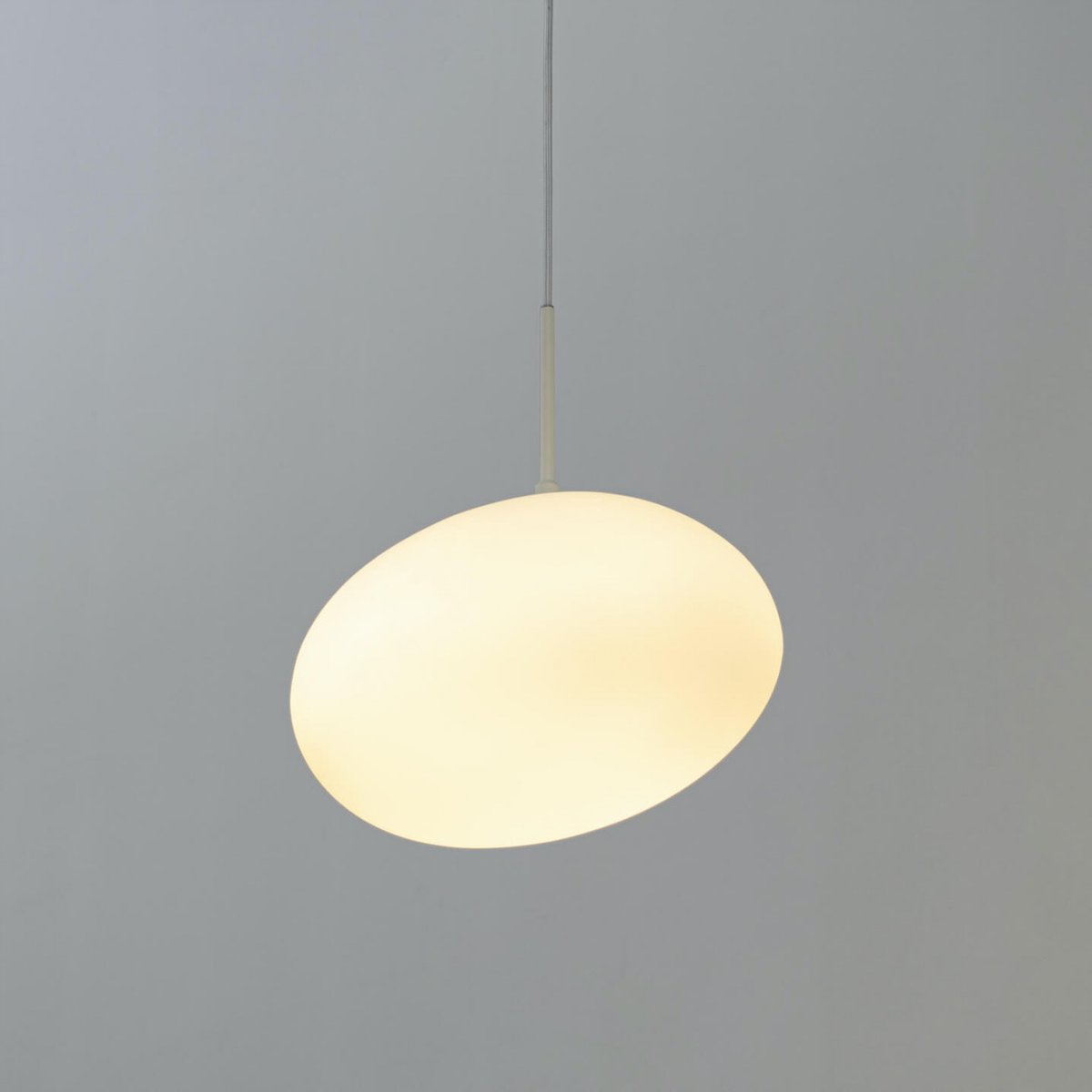 Suspension en verre au design sobre - VEGLIA blanc, KOSILUM