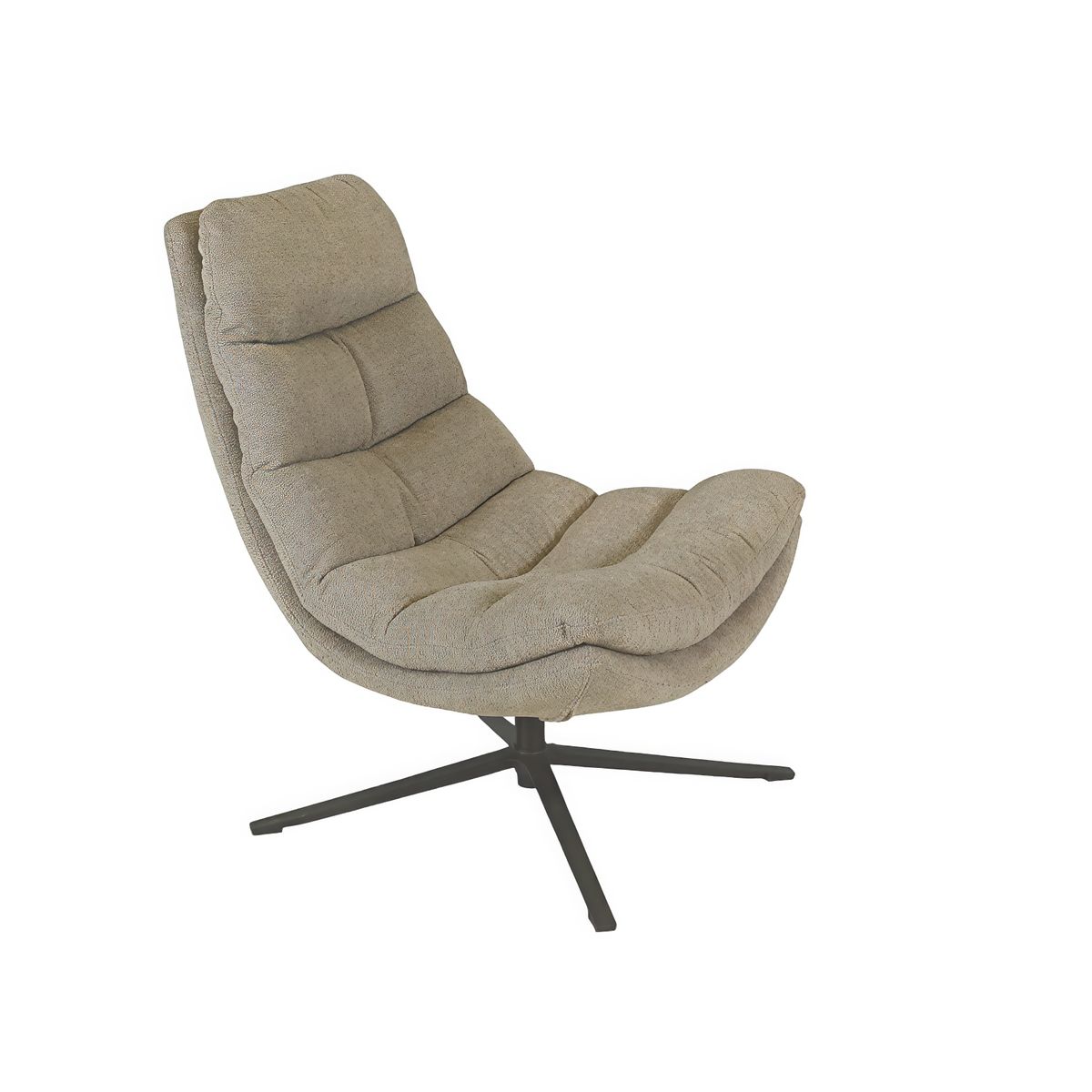 Fauteuil pivotant sable, ZAGO