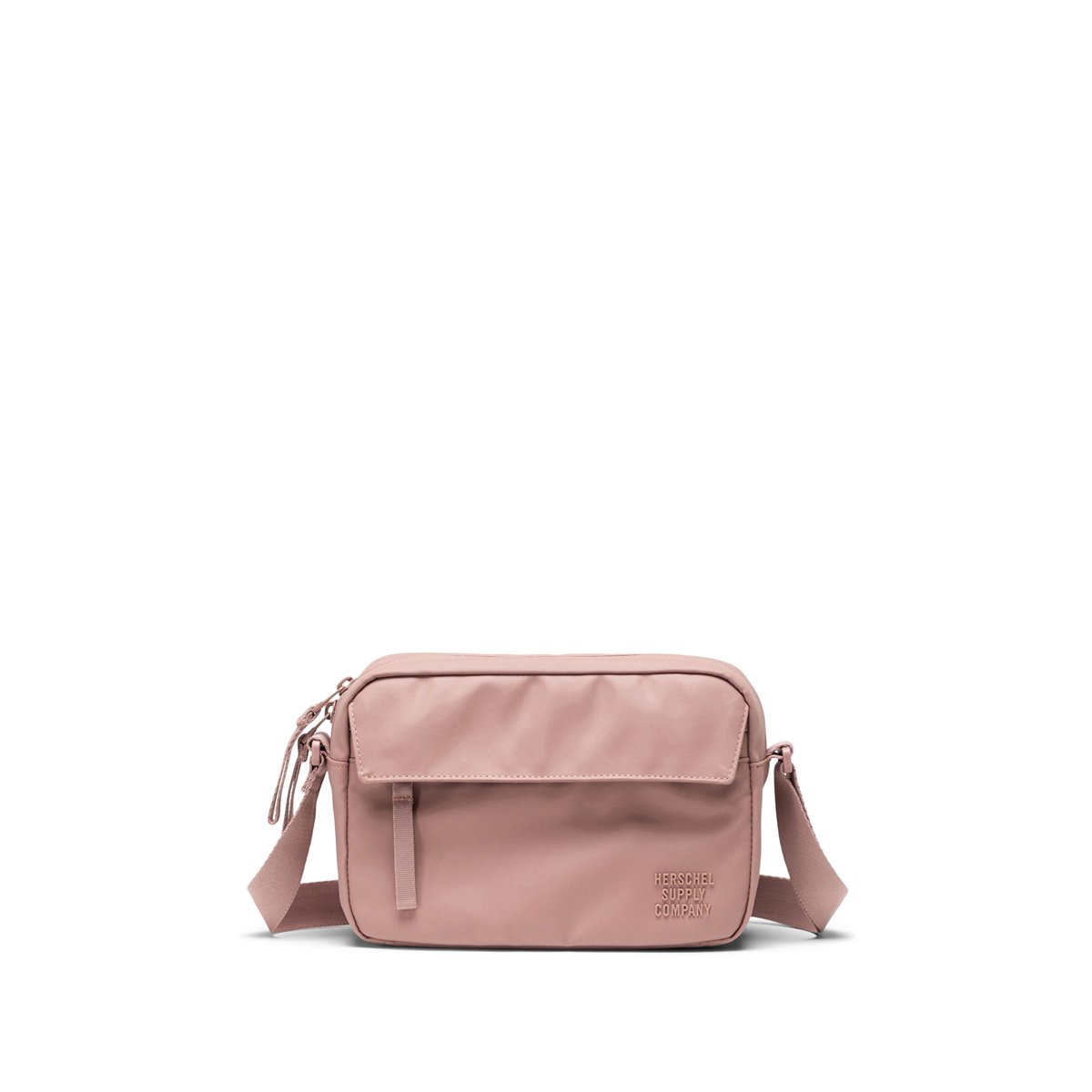 Sac à bandoulière en matières recyclées ALBERNI vieux rose, HERSCHEL