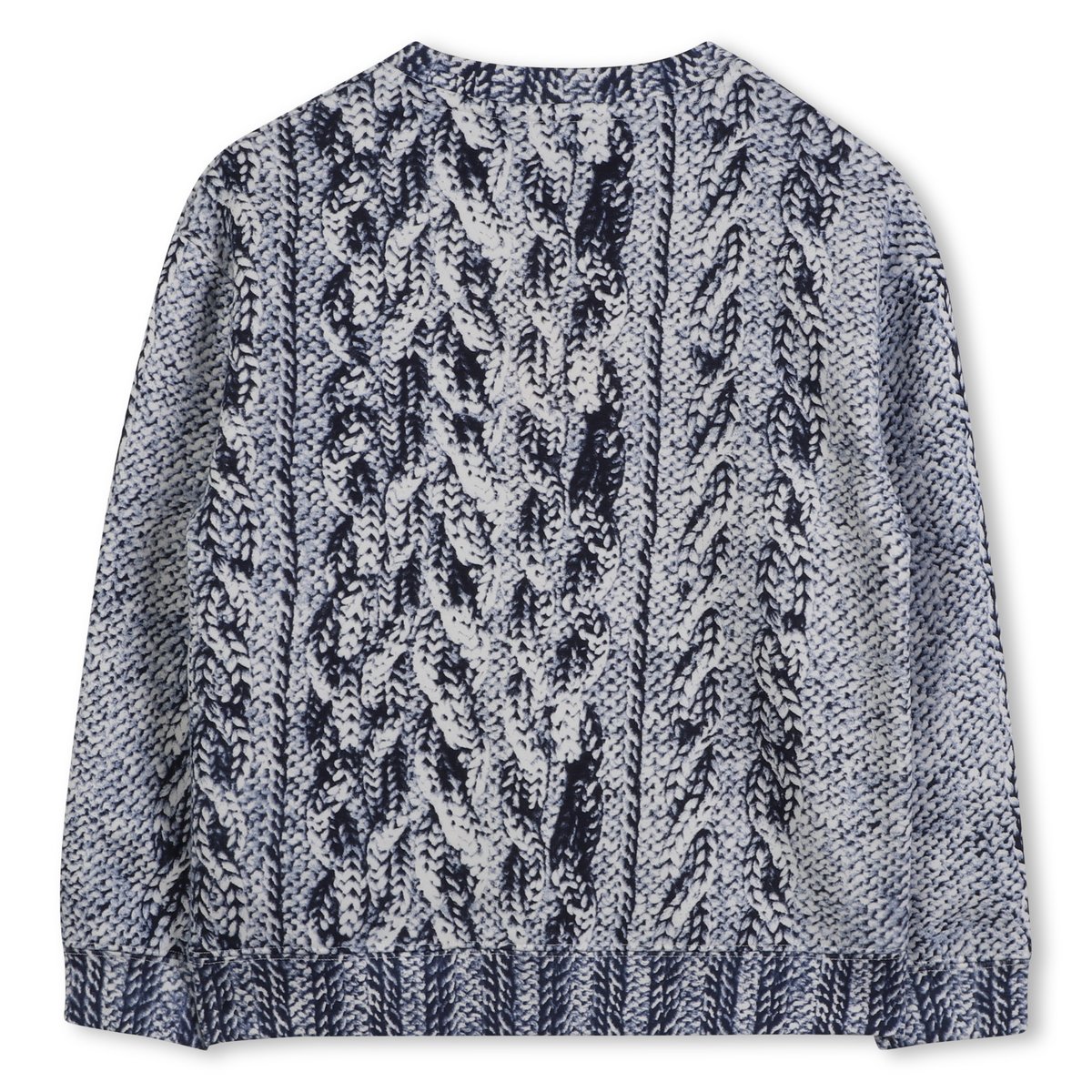 Sweat en polaire de coton dark blue, MARC JACOBS