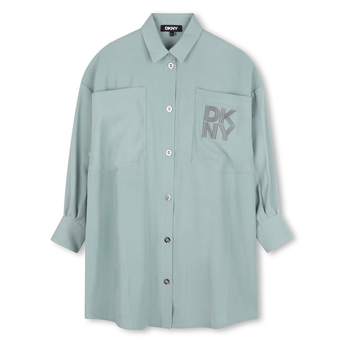 Robe en sergé blue surf, DKNY