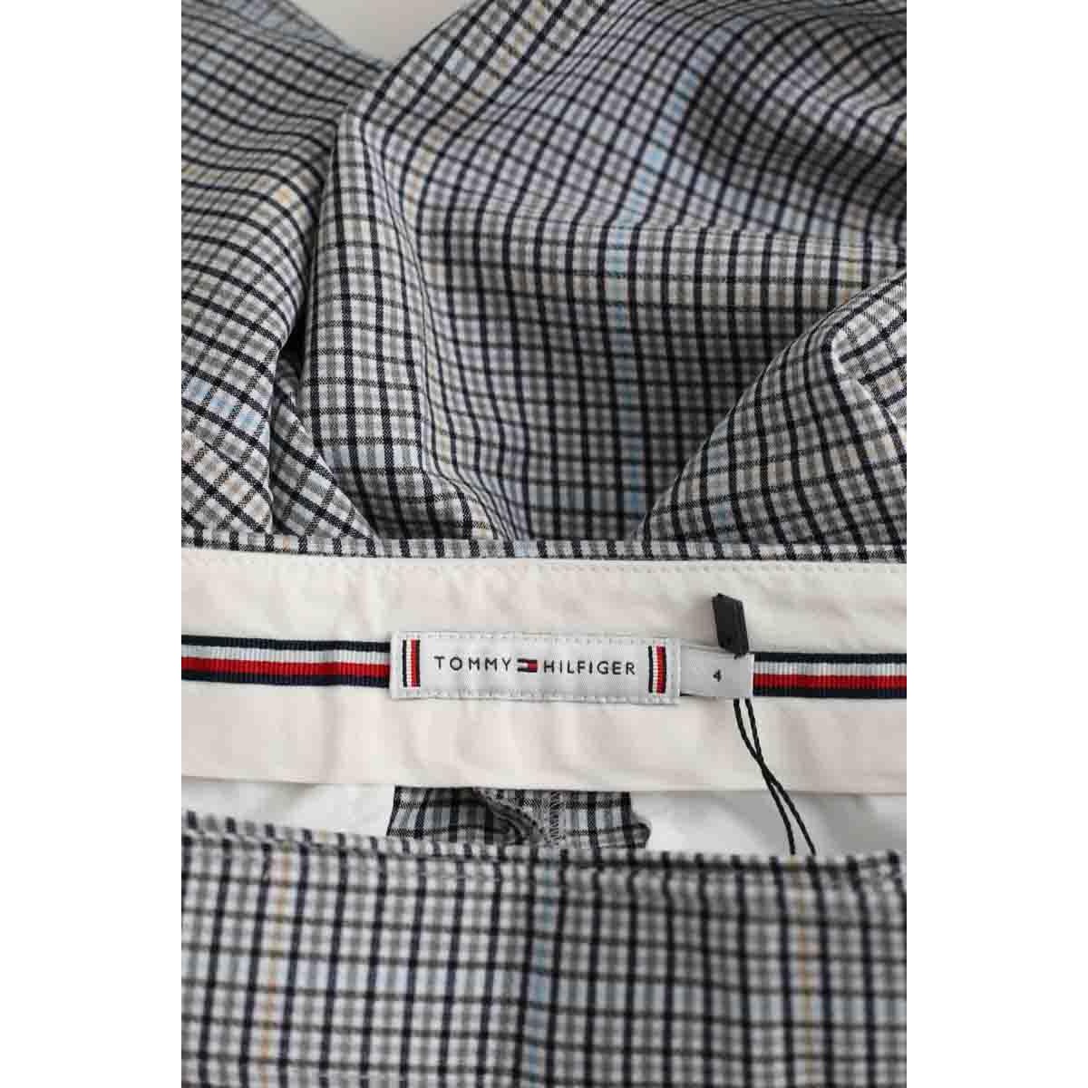 Pantalon droit - Très Bon État gris, TOMMY HILFIGER