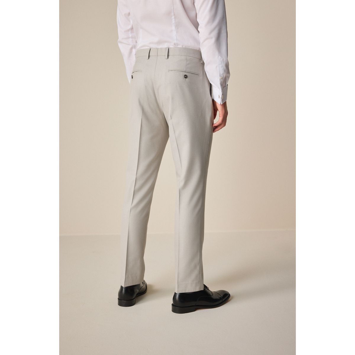 Pantalon de costume texturé naturel, NEXT