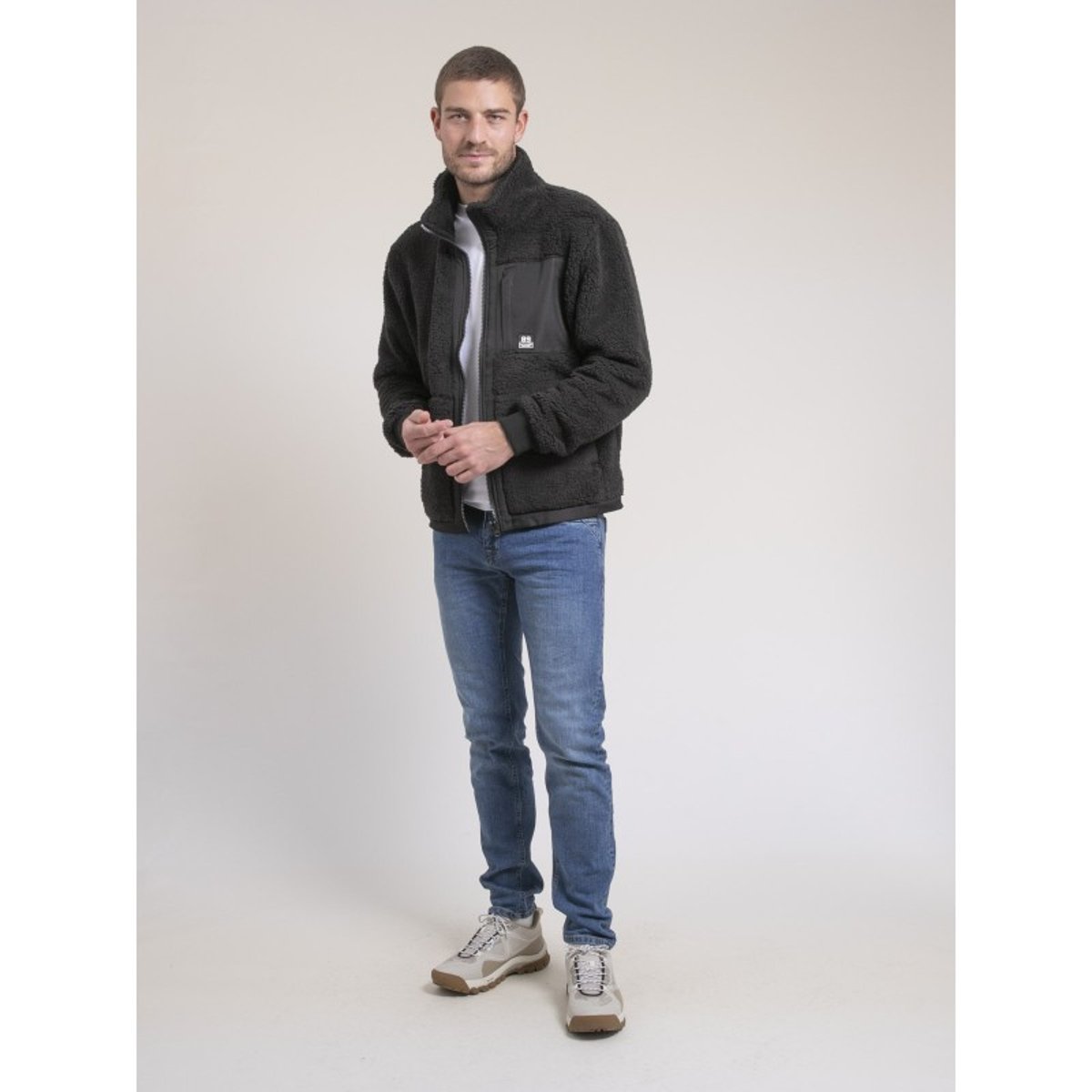 Gilet Zippé Polaire Zamaska noir, RITCHIE