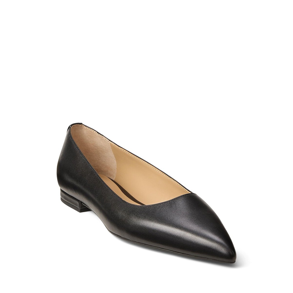 Ballerines pointues en cuir, LONDYN noir, LAUREN RALPH LAUREN