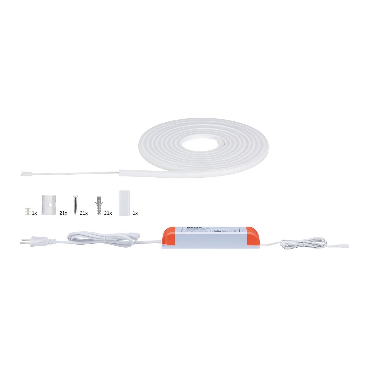 Kit ruban maxled flow blanc 5 m blanc, PAULMANN