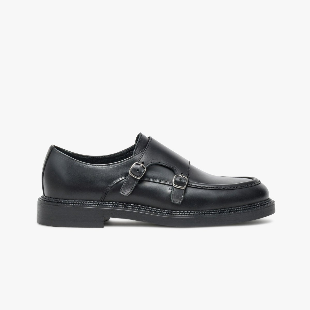Derby en cuir ALEC noir, BOCAGE