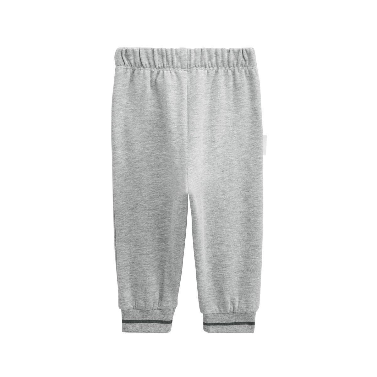 Pantalon bébé en molleton Abou gris, PETIT BEGUIN