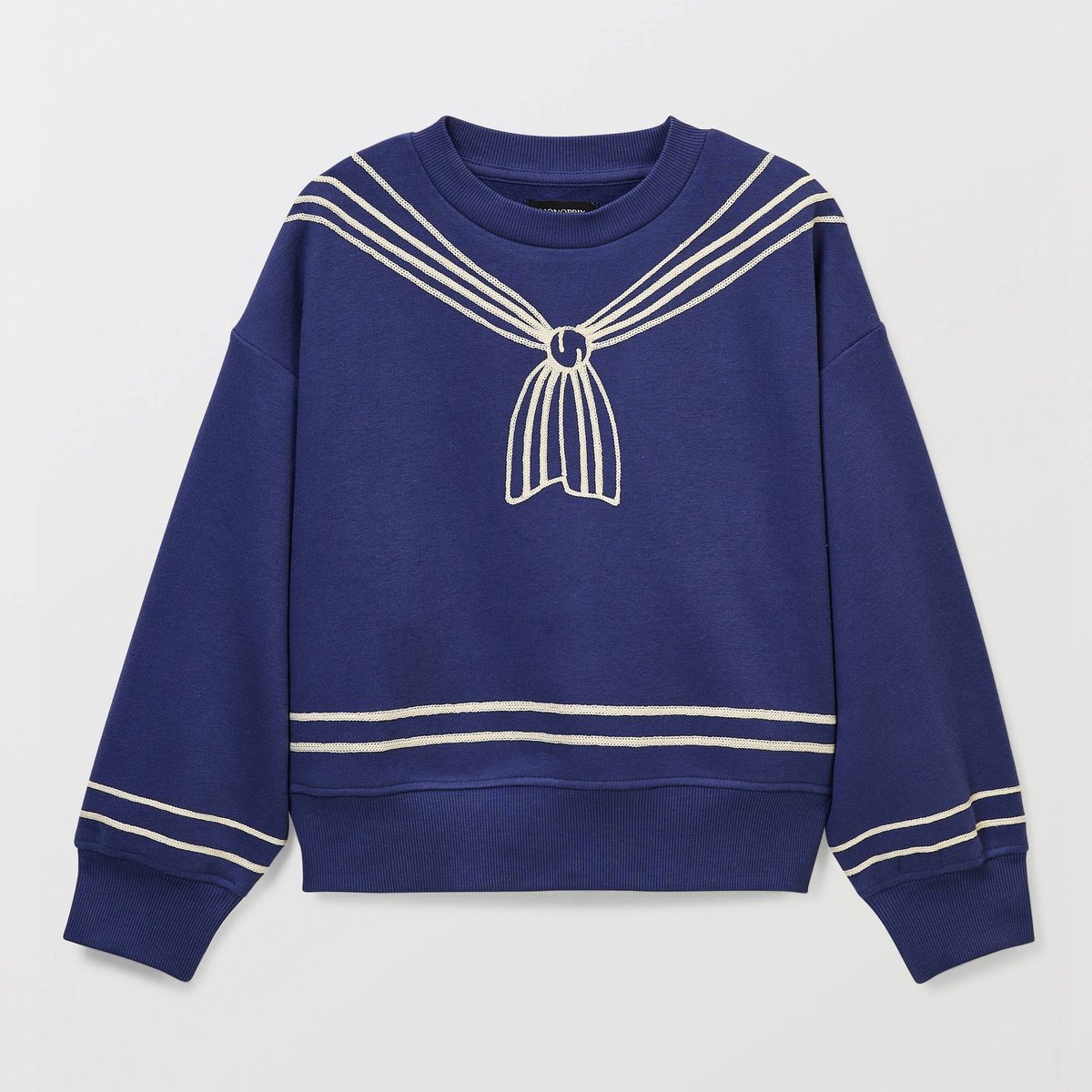 Sweat brodé cachalot, MONOPRIX