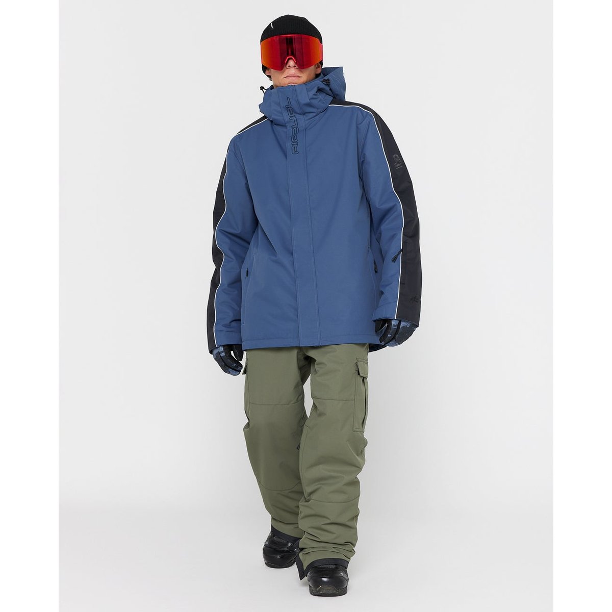 Veste de ski ANTI-SERIES Rider 10K/10K bleu marine clair, RIP CURL