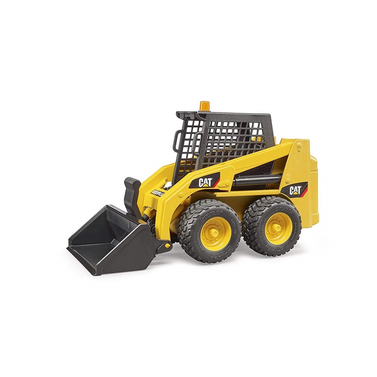 Véhicules miniatures - Chargeuse compacte Cat jaune, BRUDER