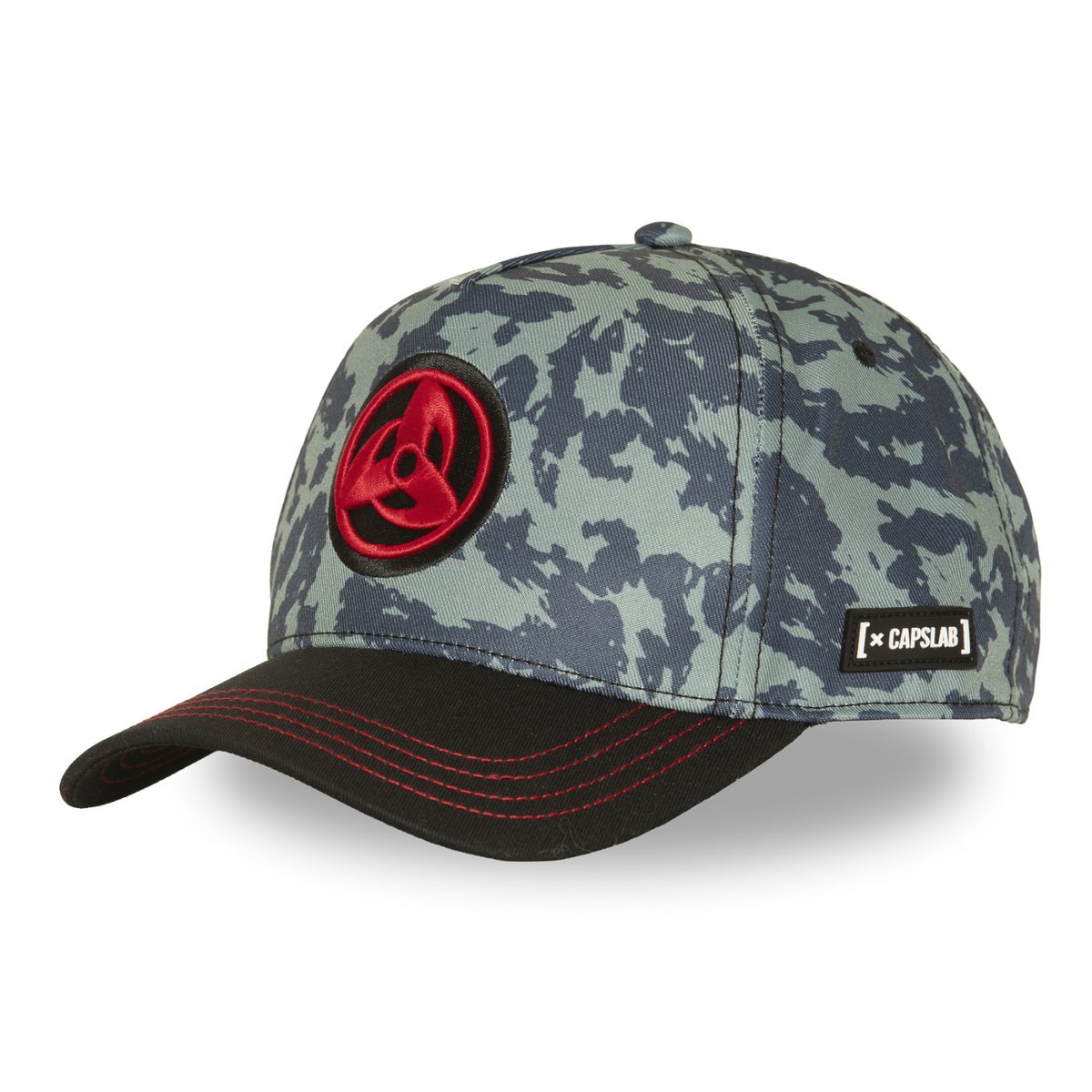 Casqutte baseball Naruto Shippuden noir/vert/rouge, CAPSLAB