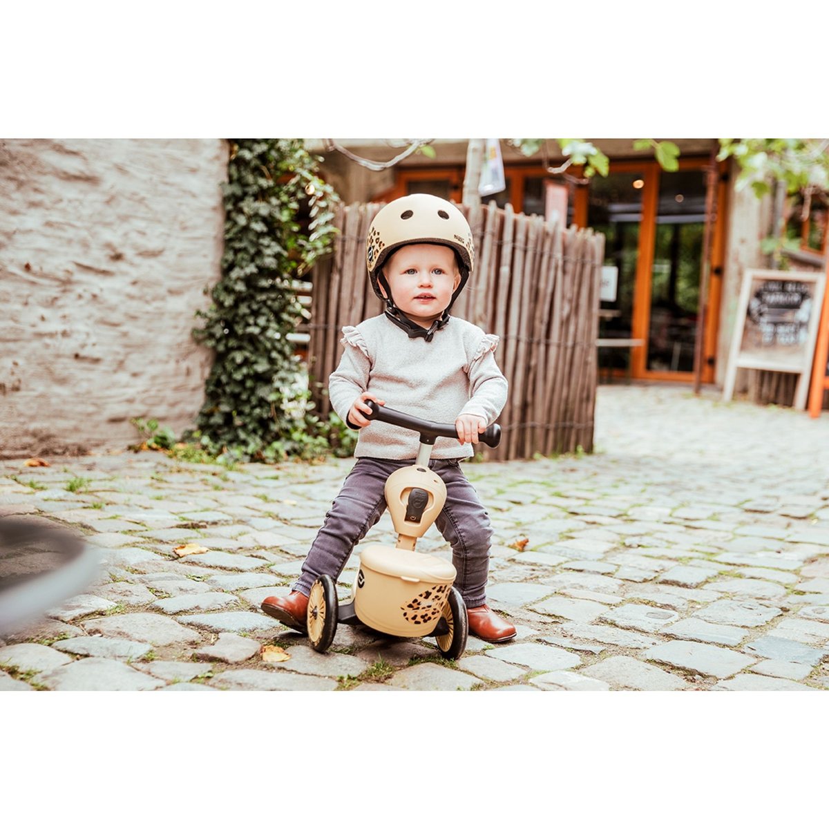 Porteur évolutif en Highwaykick 1 Lifestyle beige, noir, SCOOT AND RIDE