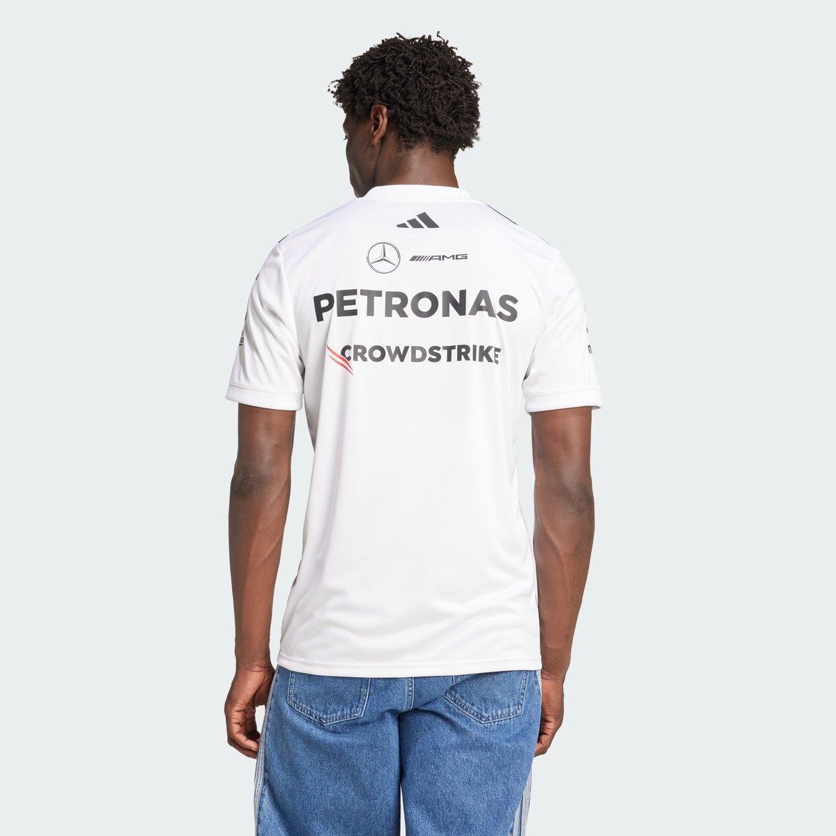Maillot Pilote Mercedes - Amg Petronas Formula One Team Maillot Pilote Mercedes - Amg Petronas Formula One Team white / black, adidas Performance