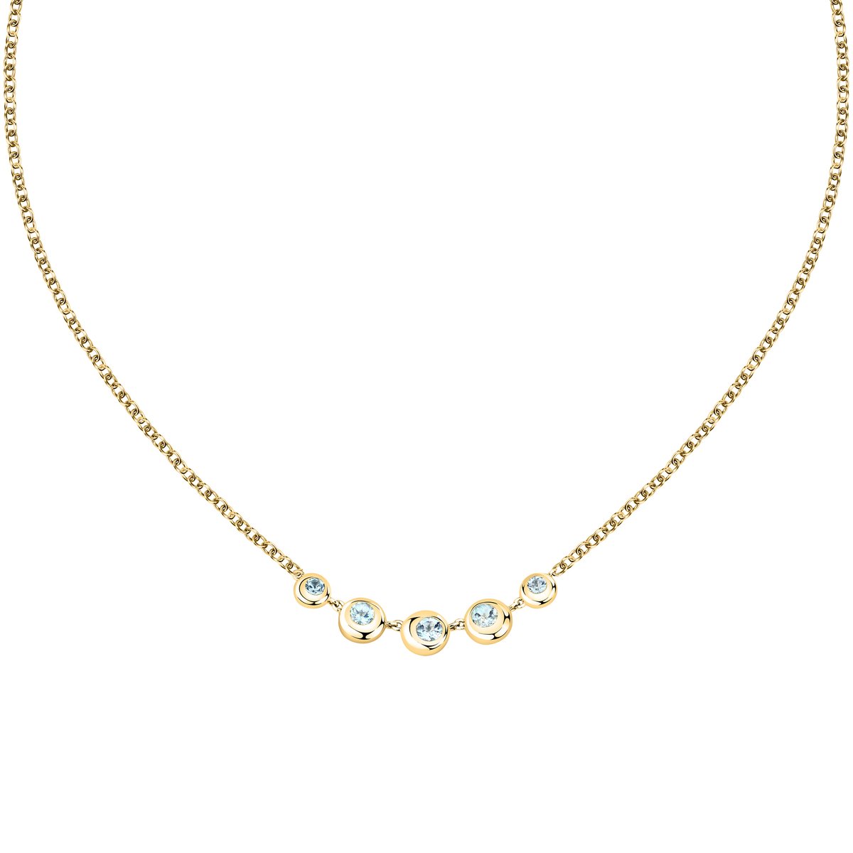 Collier argent 925 recyclé doré TESORI ETERNI or, MORELLATO