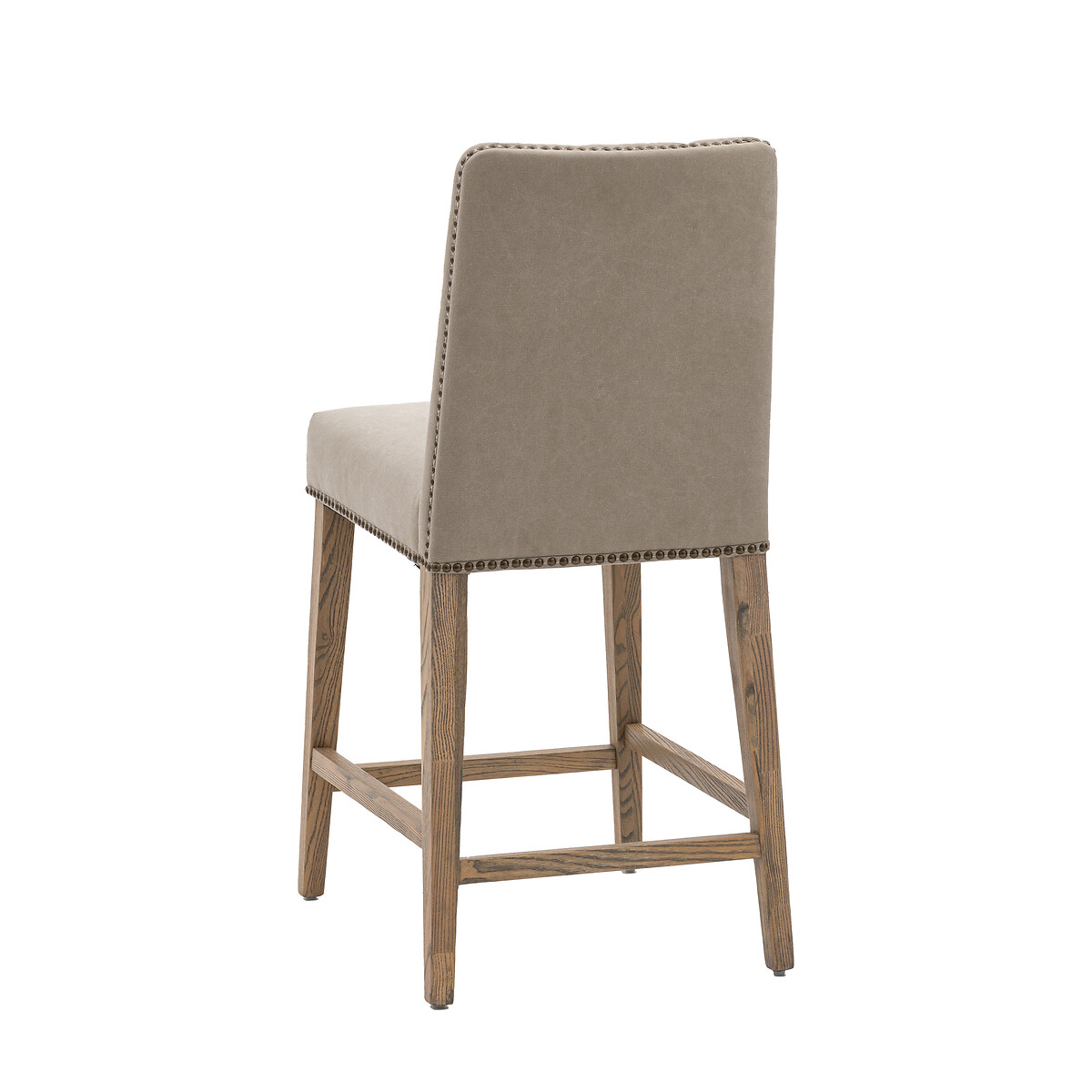 Collins Classic Linen Bar Stool (Set of 2) grey, SO'HOME