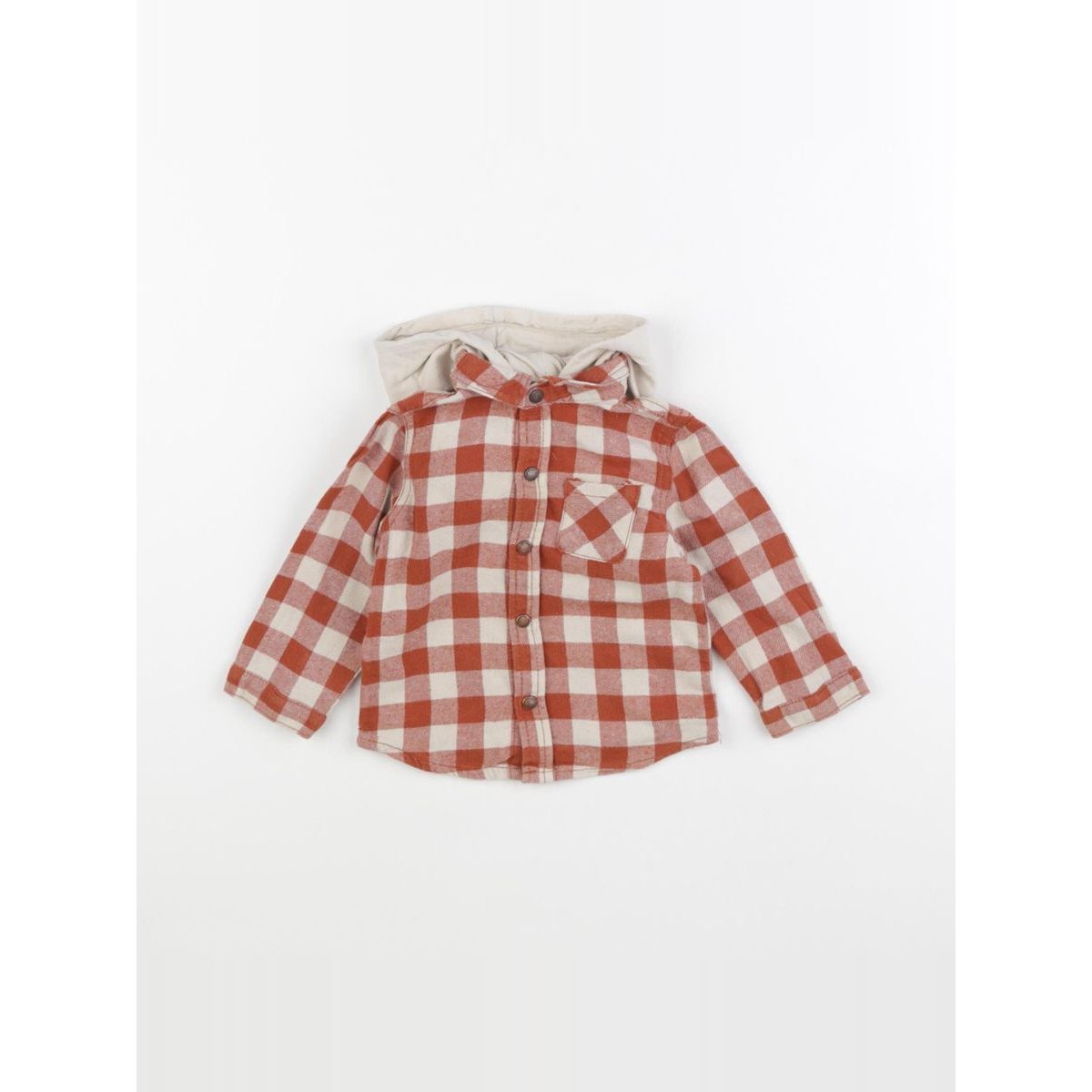 Chemise - Très bon état rouge, VERTBAUDET
