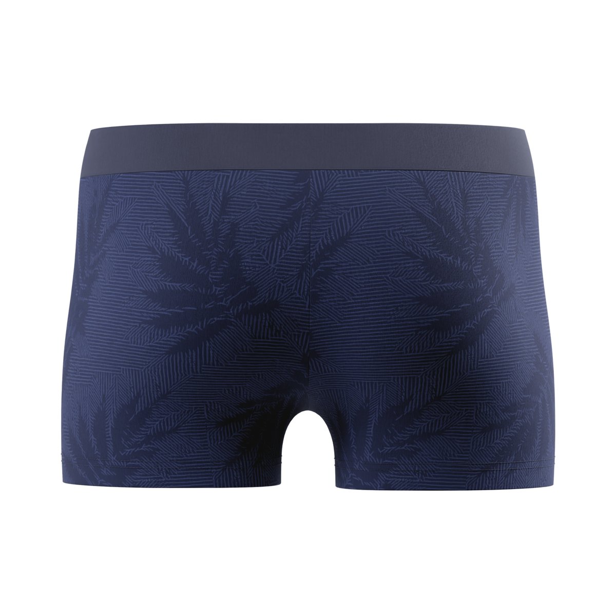 Short de bain avec cordon à la taille motif/style feuilles VALMILTON bleu marine, SPEEDO