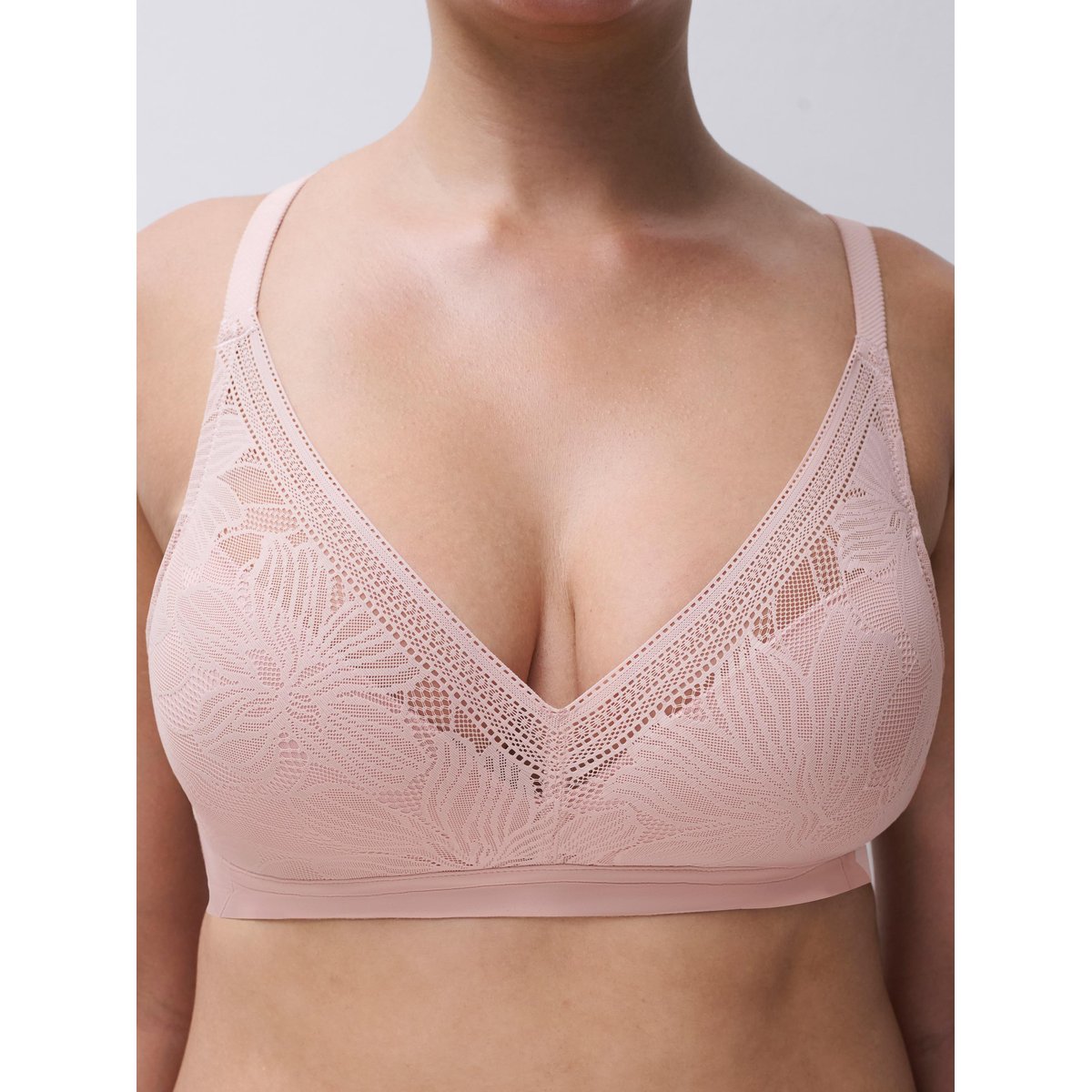 Soutien-gorge spacer sans armature maintien OSMOSE vieux rose, CHANTELLE