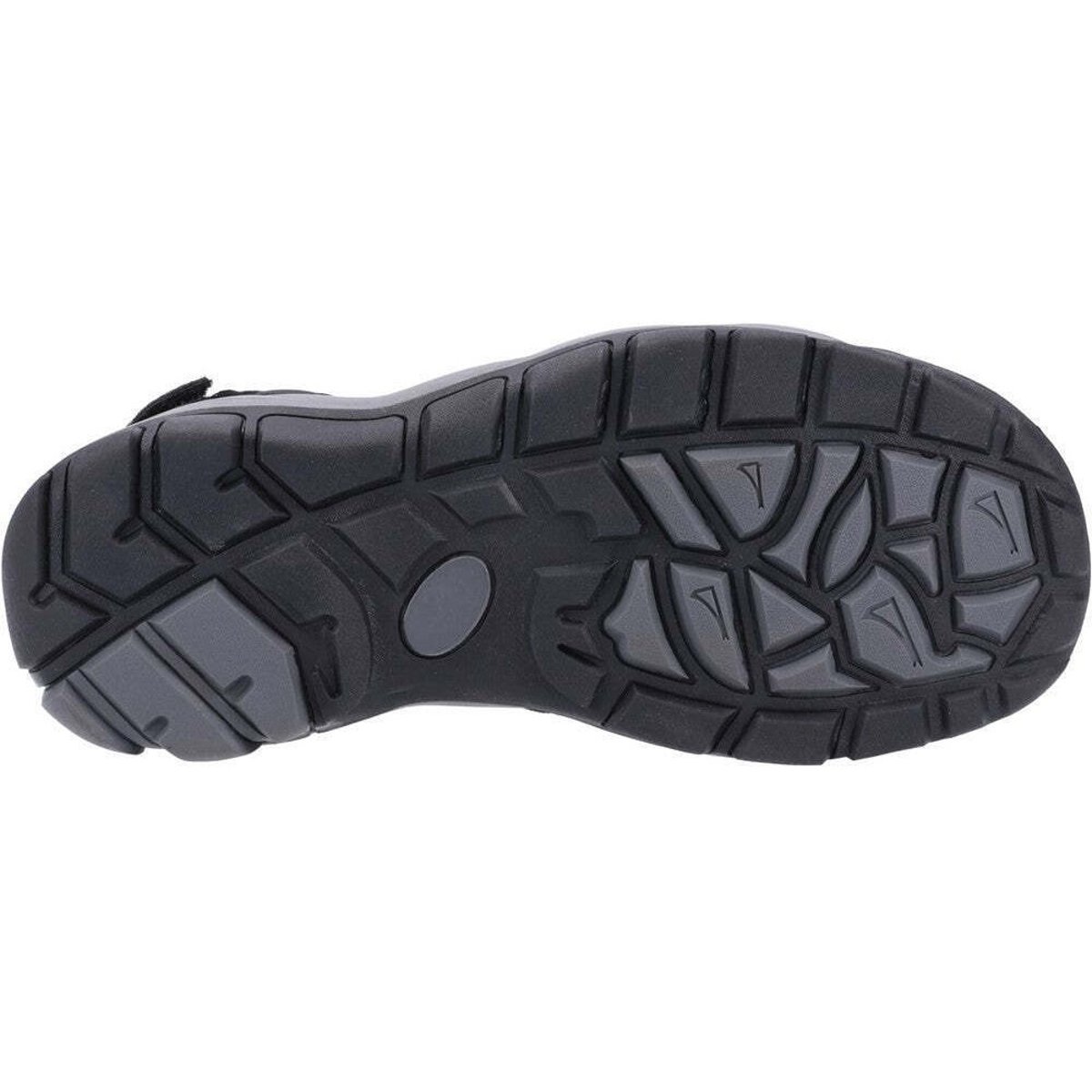 Sandales à bout arrondi PERU noir, HUSH PUPPIES