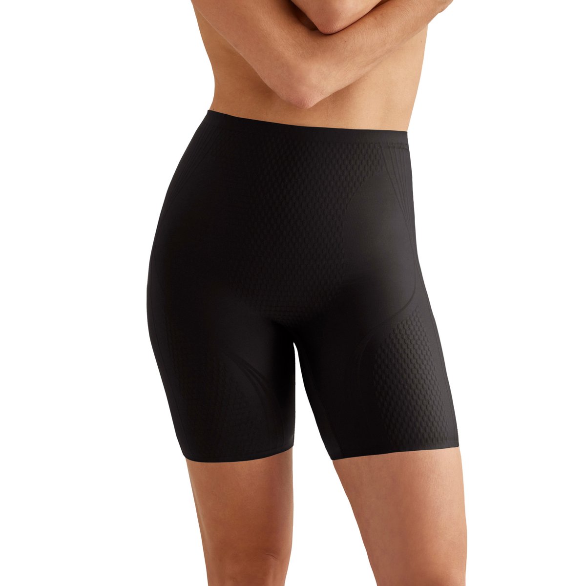 Panty taille haute modelant gainant ESSENTIAL noir, SELMARK