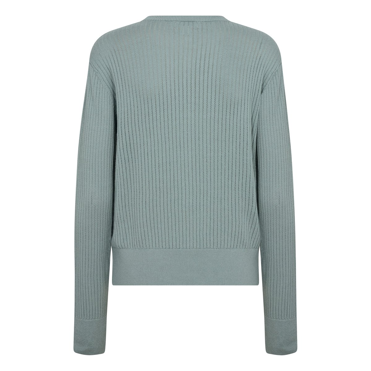 Cardigan à tricot bleu silver blue, SOAKED IN LUXURY