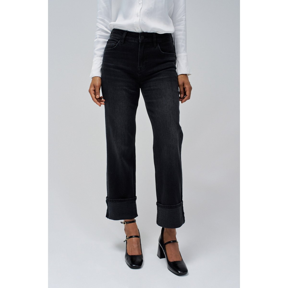 JEANS TRUE DROIT noir, SALSA JEANS