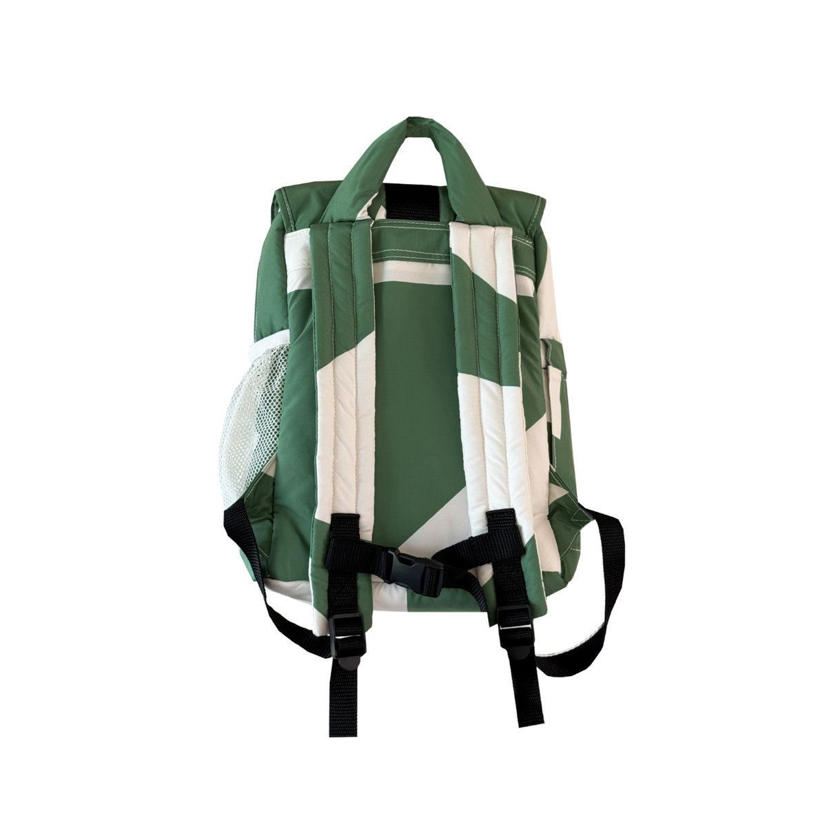 Sac à dos pour enfants imprimé vert et blanc, WILDRIDE
