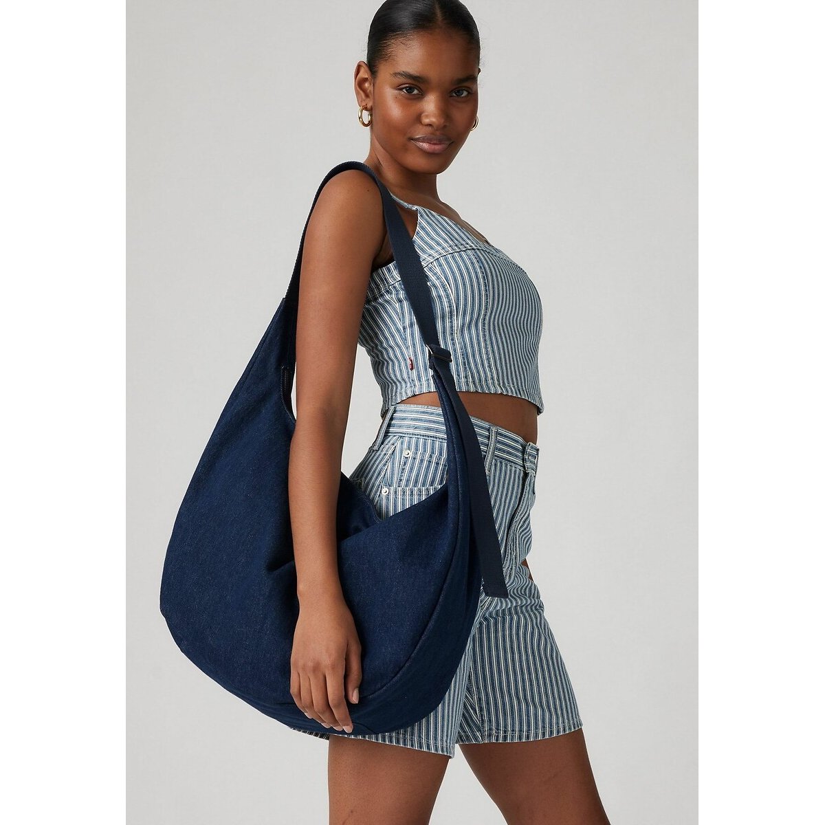 Sac porté épaule Brooklyn XL bleu jean, LEVI'S