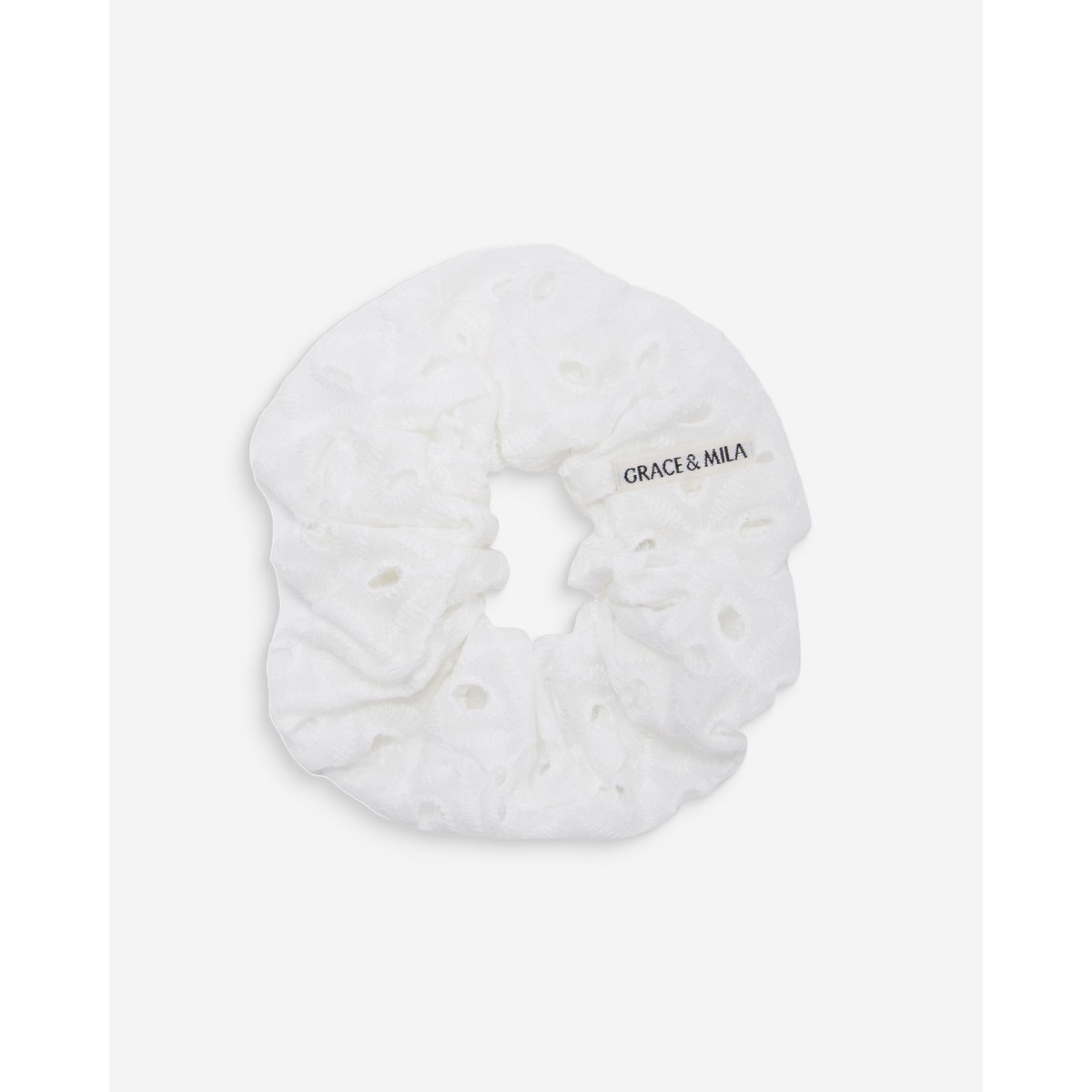Set de chouchous en coton ecru Wilkins ecru, GRACE & MILA