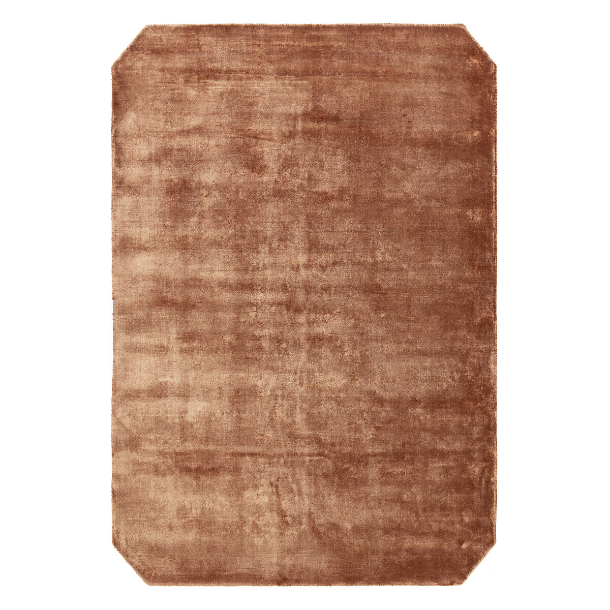 Soft Luxurious Viscose Rug terracotta, SO'HOME