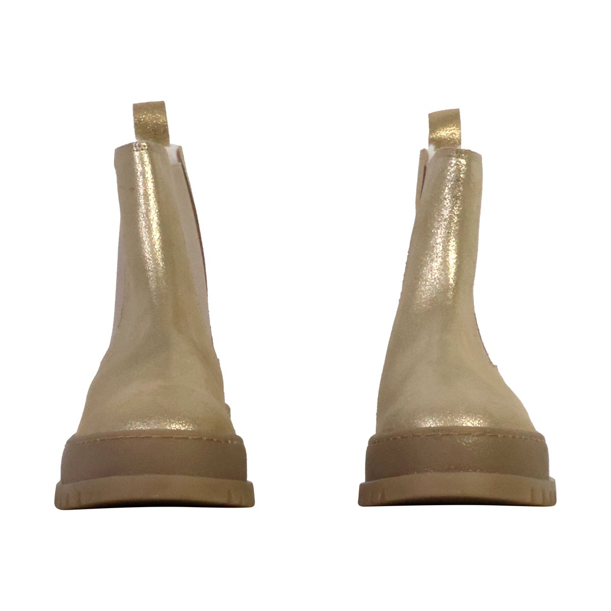Bottines chelsea en cuir Veronica or, LES TROPEZIENNES PAR M.BELARBI
