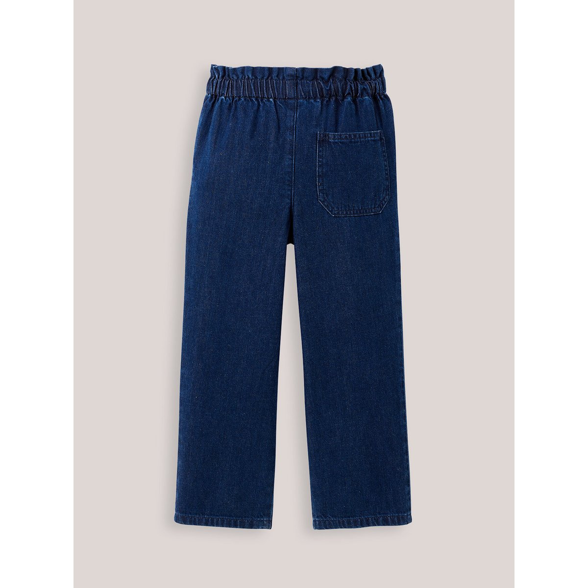 Pantalon large  denim light denim brut, CYRILLUS