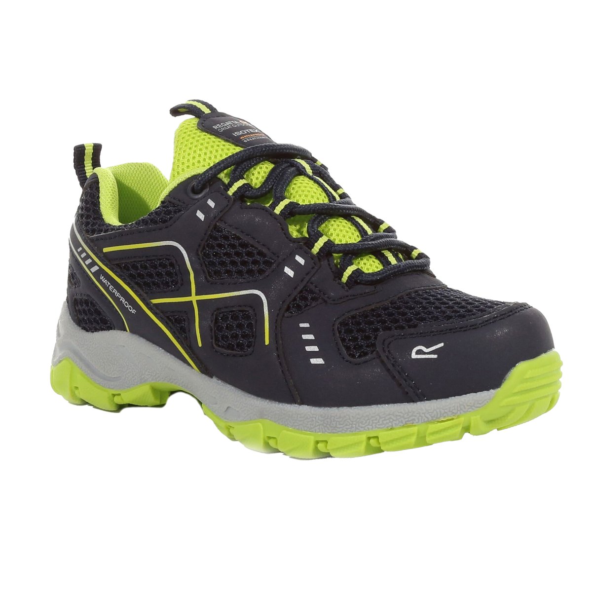 Chaussures de marche VENDEAVOUR bleu marine / vert néon, REGATTA
