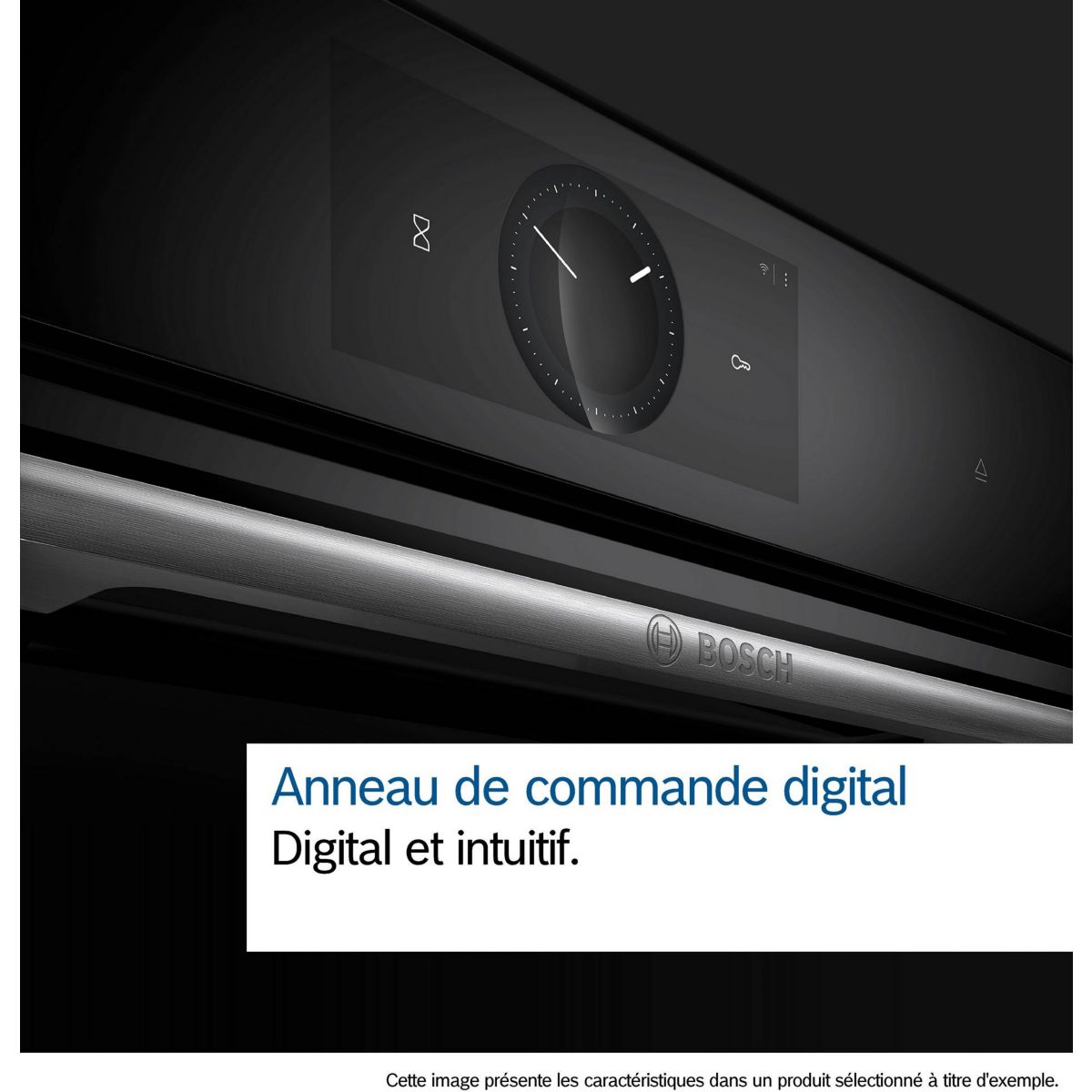 Four micro onde combiné CMG7761B1 - Combiné micro-ondes - Pyrolyse - Porte froide - série 8 - Air Fry - Wifi couleur unique, BOSCH