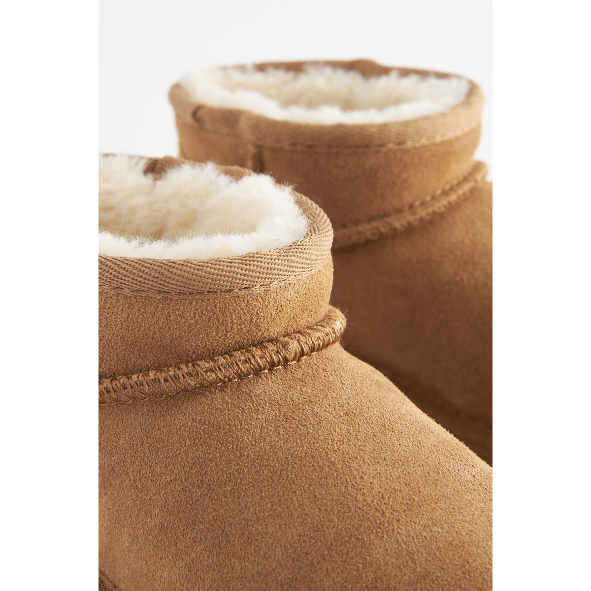 Bottes à enfiler coupe classique marron fauve, NEXT
