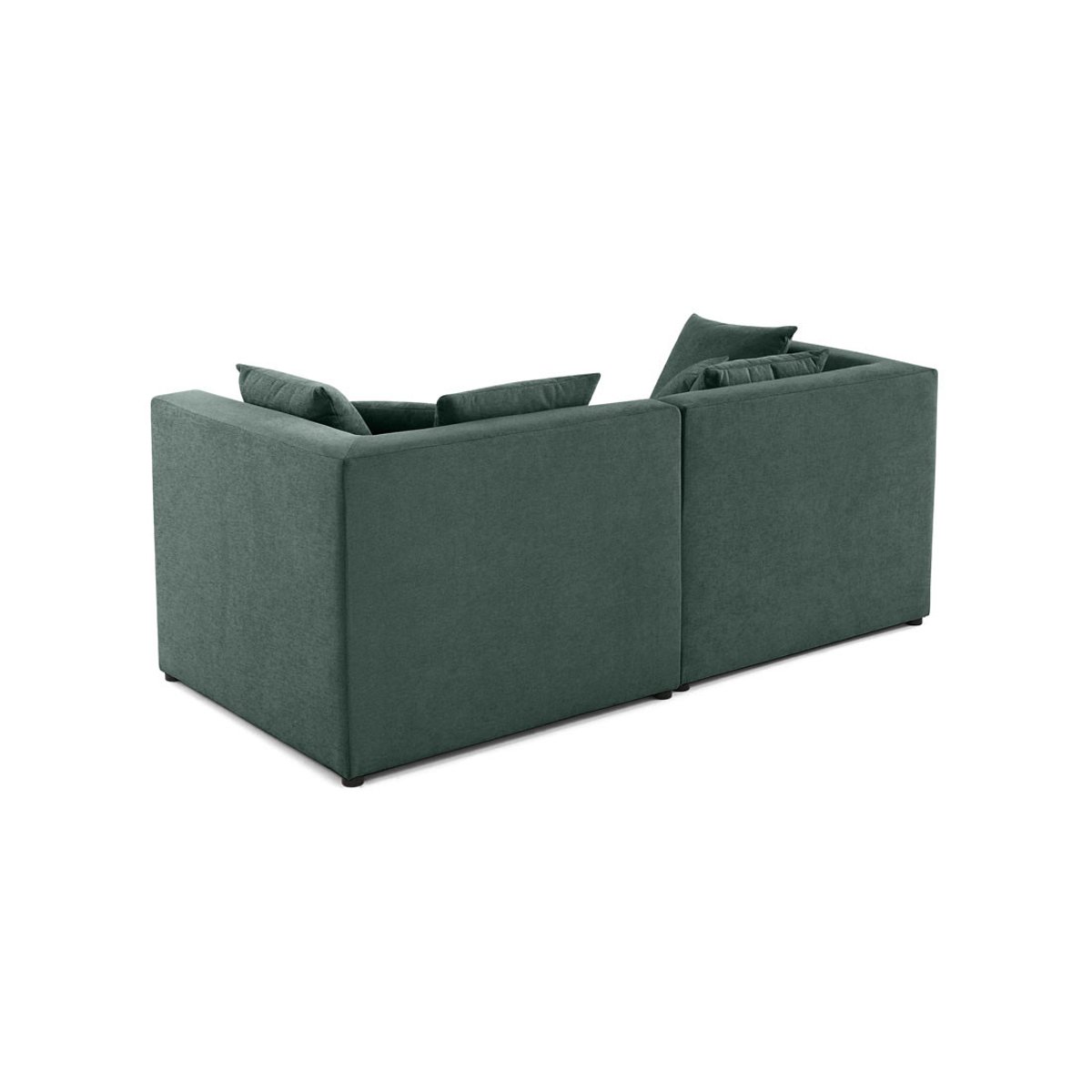 Canapé Modulable 2 places - AMALFI vert, BEST MOBILIER