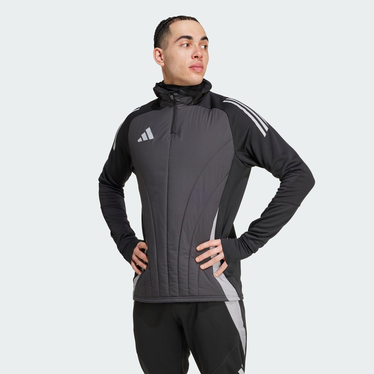 Haut hiver Tiro 24 Competition black / light onix, adidas Performance