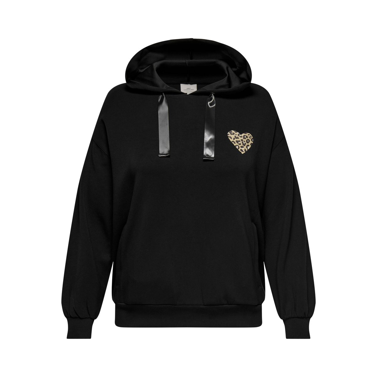 Sweat À Capuche noire - black, ONLY CARMAKOMA