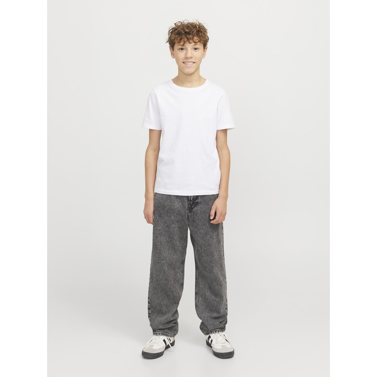 Jean Coupe Décontractée gris denim, JACK & JONES JUNIOR