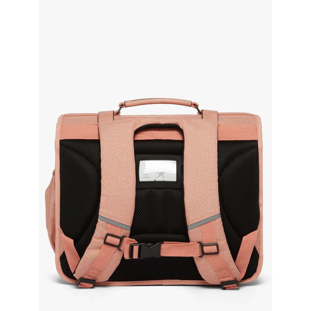 Cartable 3 compartiments totaly old pink, CAMELEON