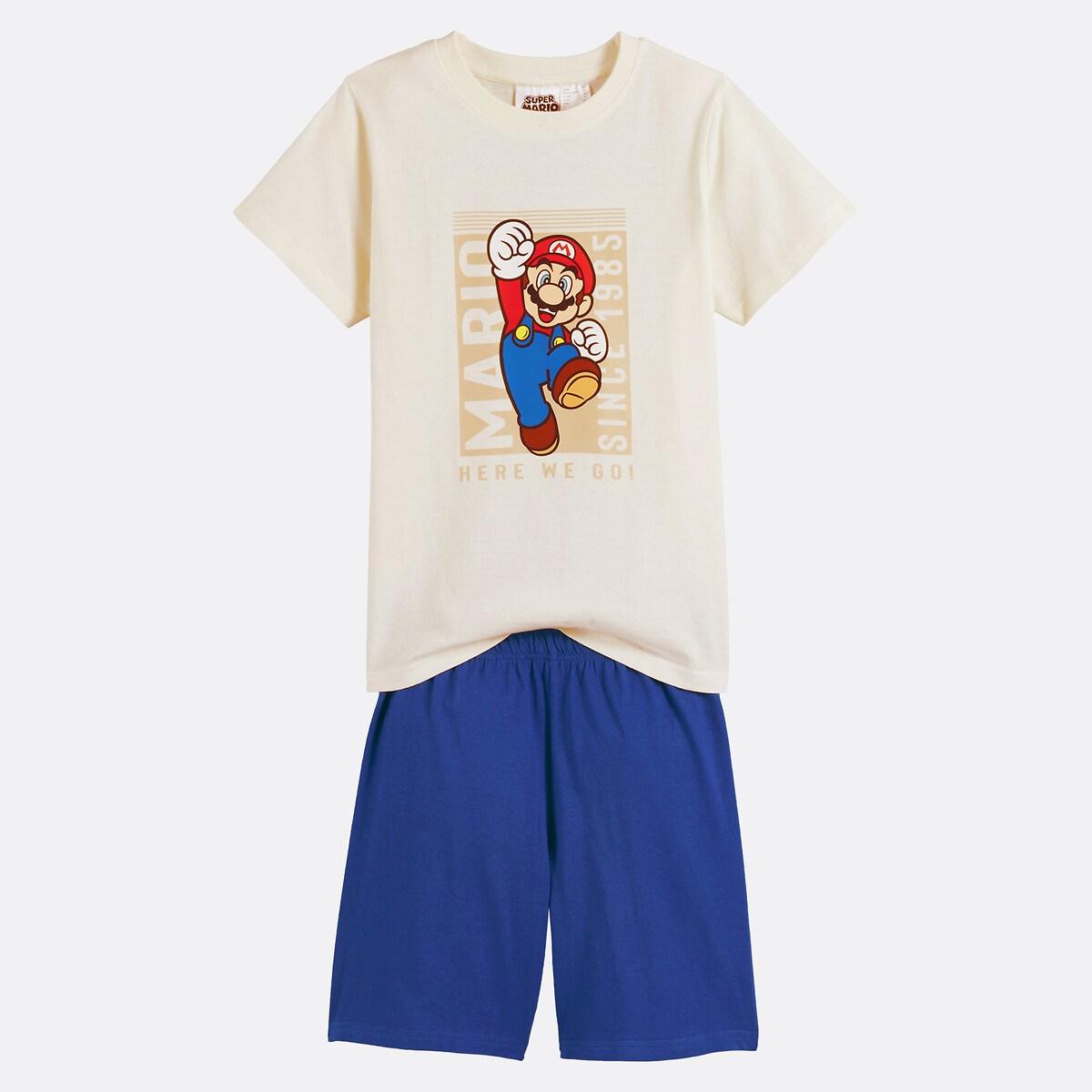 Mario Short Pyjamas beige/blue, SNOOPY