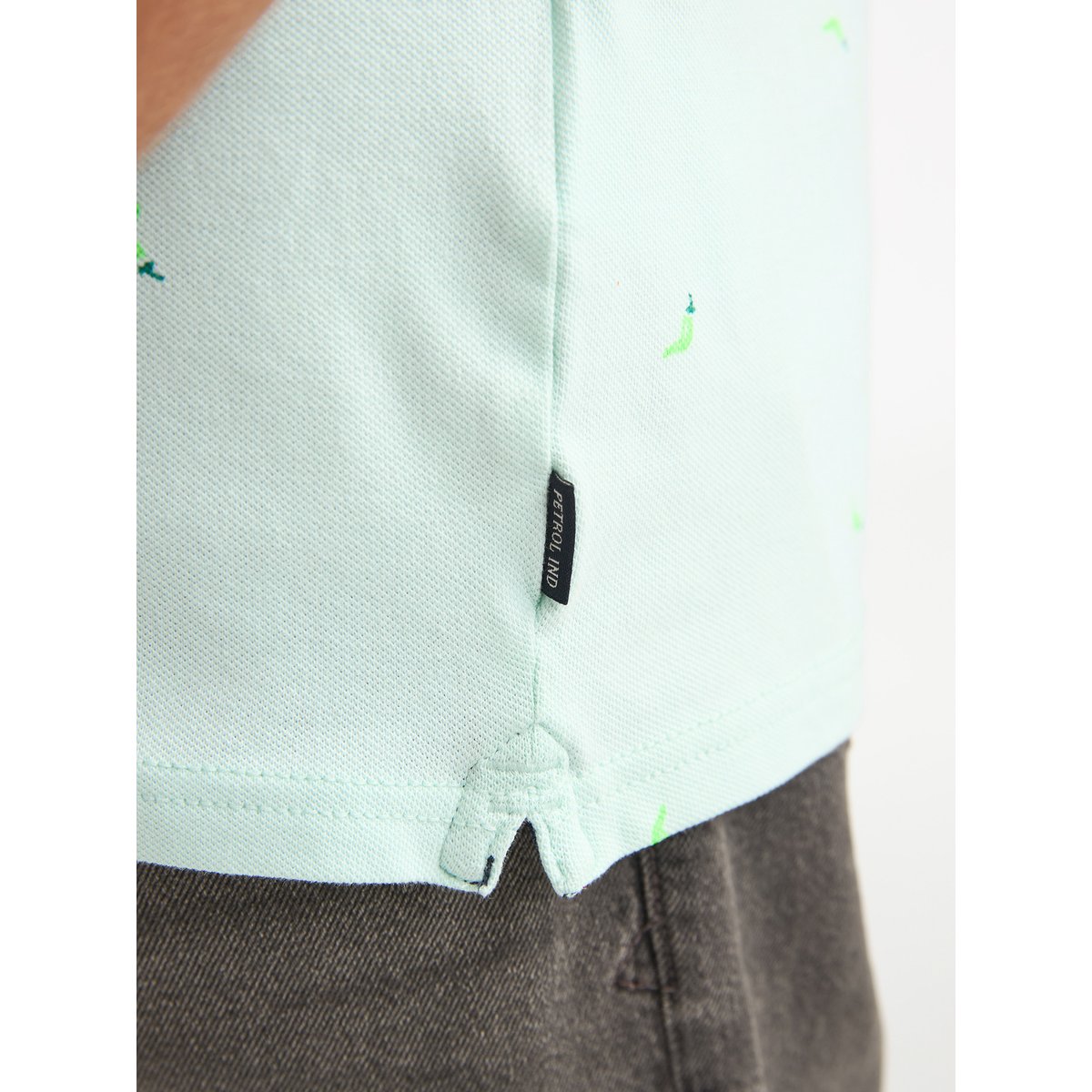 Polo piqué escape vert cool mint, PETROL INDUSTRIES